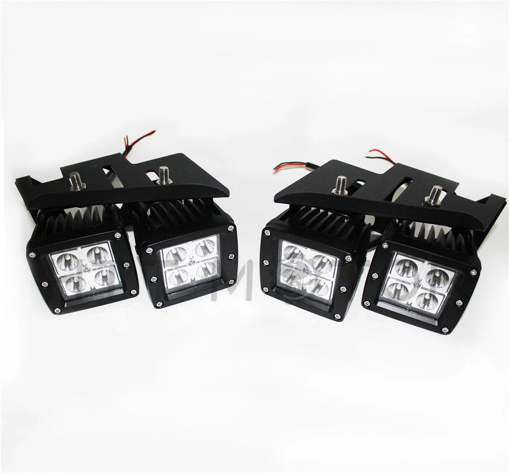 CREE LED Pod Foglight Bracket Wire for Chevrolet Silverado 2500 3500 (2007–2014)