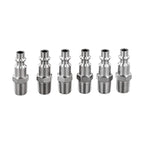 Quick Release Connector for Pneumatic Tools 1/4 Inch NPT Male Threads