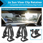 2X Sun Visor Clip Retainer for Ford Mustang Edge Fusion (2015–2020) DS7Z-9904132-A