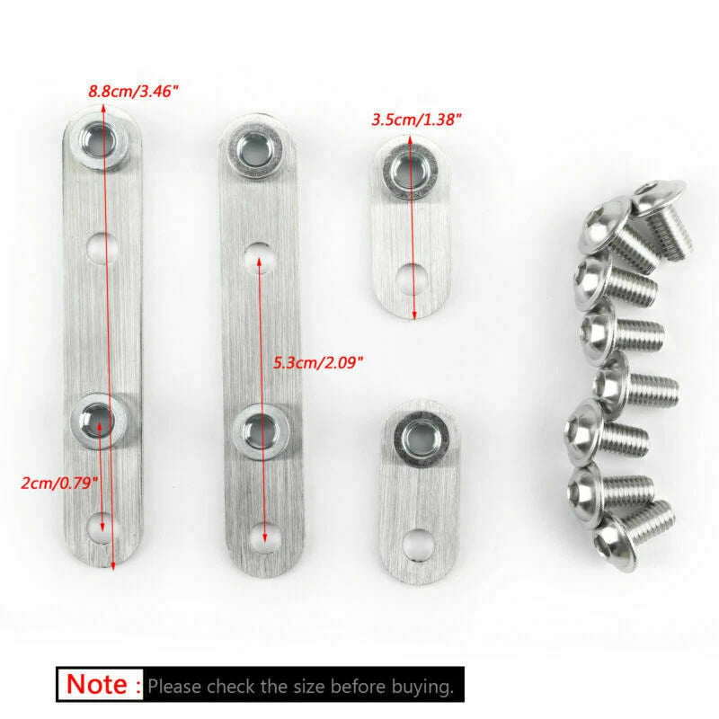 Stainless Steel Front Fender Riser Kit for Honda CRF 1000L Africa Twin (2016–2018)