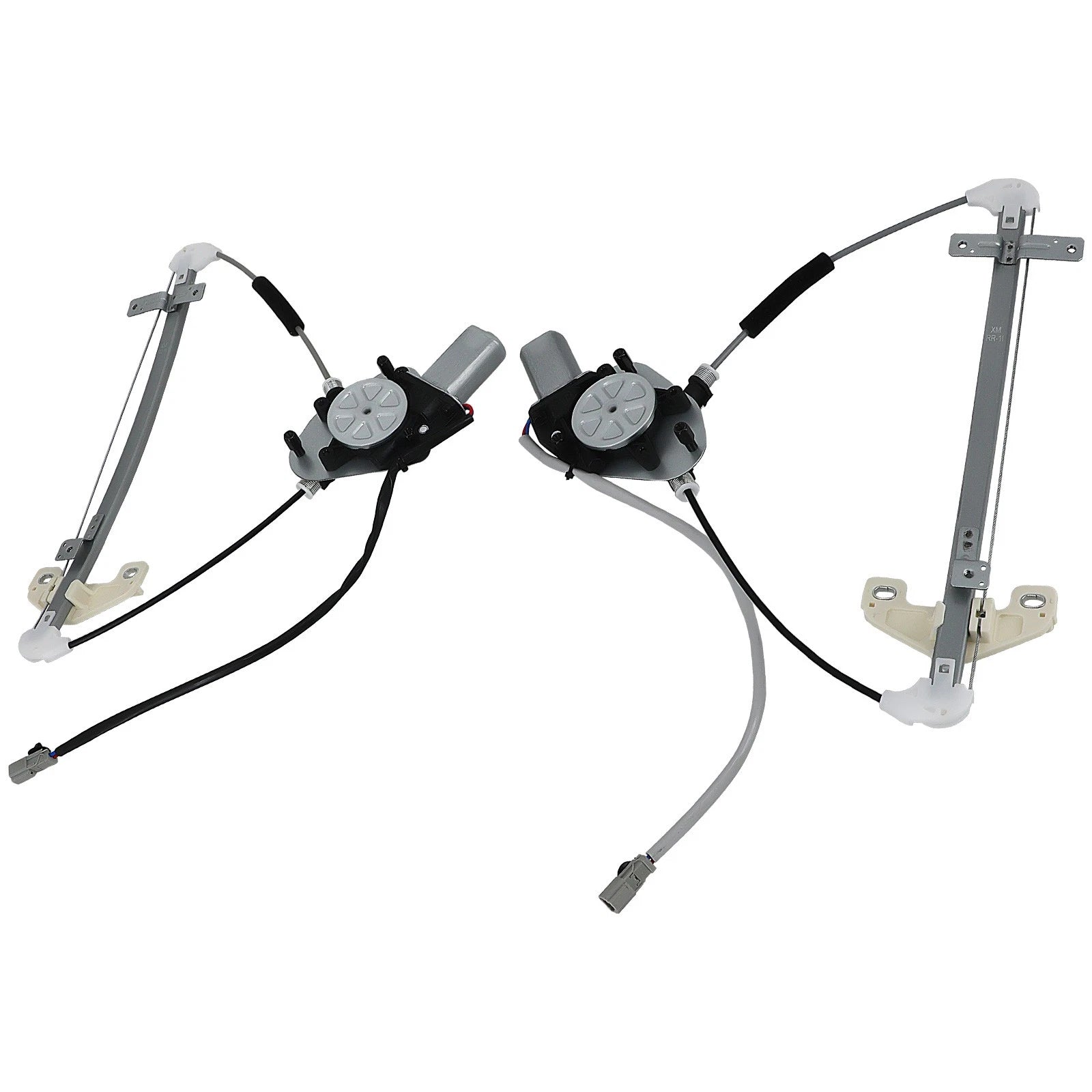 Set of 2 Rear Window Regulators w/Motor for Honda Civic (2001–2005) 741-744/745