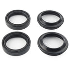 4 x Black Oil Seals Dust Seals for Front Fork Damper Shock Absorber (All Years)