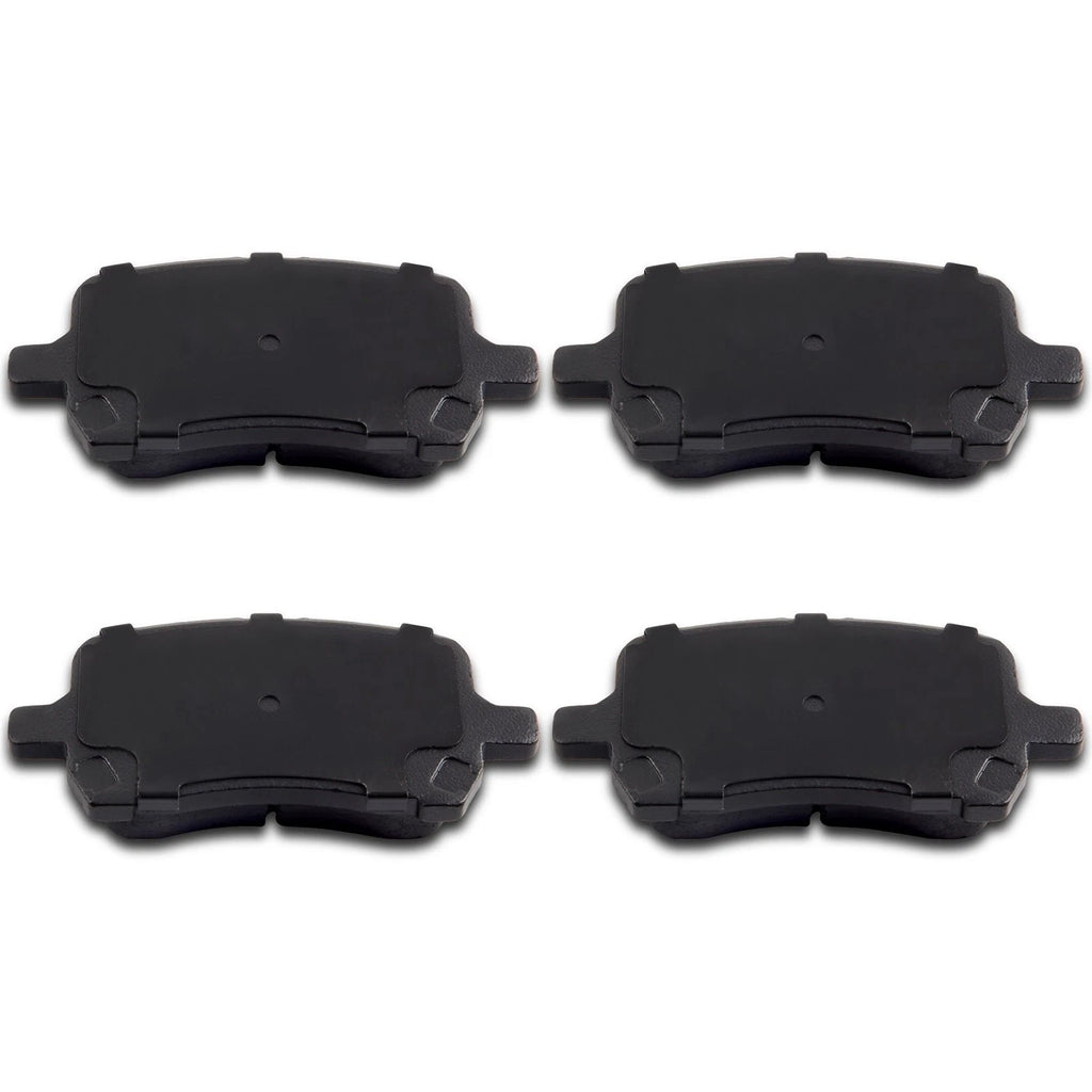 Set of 4 Front Ceramic Brake Pads for Chevrolet Malibu, Pontiac G5, Saturn