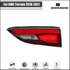 Rear Right Black Halogen Tail Light Assembly for GMC Terrain (2018–2021)