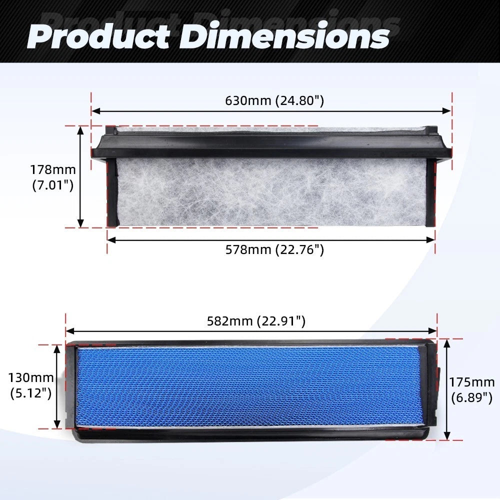 2X Engine Air Filter for Cascadia (2018–2022)