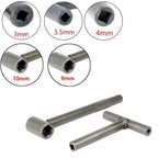 T Spanner Socket Wrench 3/3.5/4/9/10mm for Motorcycle Engine