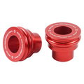 Set of 4 Wheel Axle Spacers for Beta RR 125 200 250 300 2T (2013–2024) Red