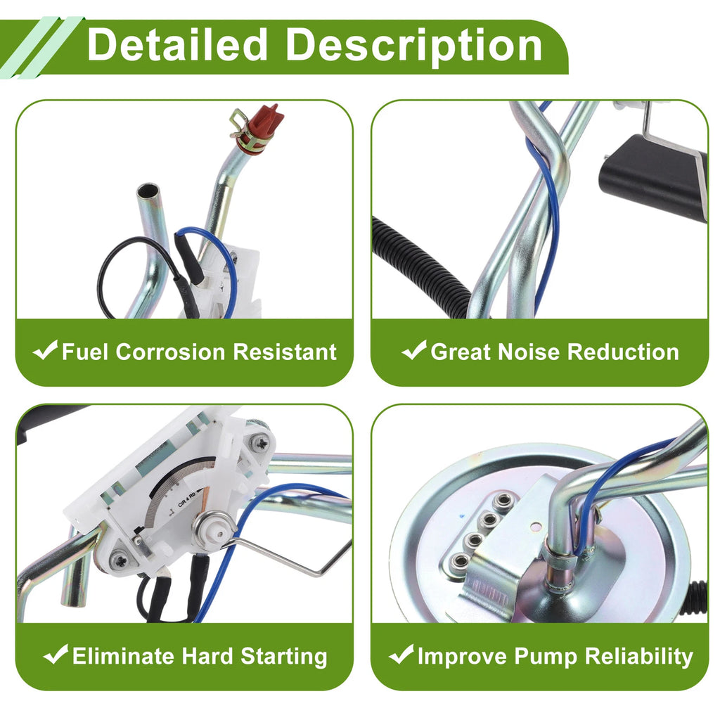 Fuel Sender and Hanger Assembly for Ford F250 F350 (1994–1997) 19 Gallon Diesel