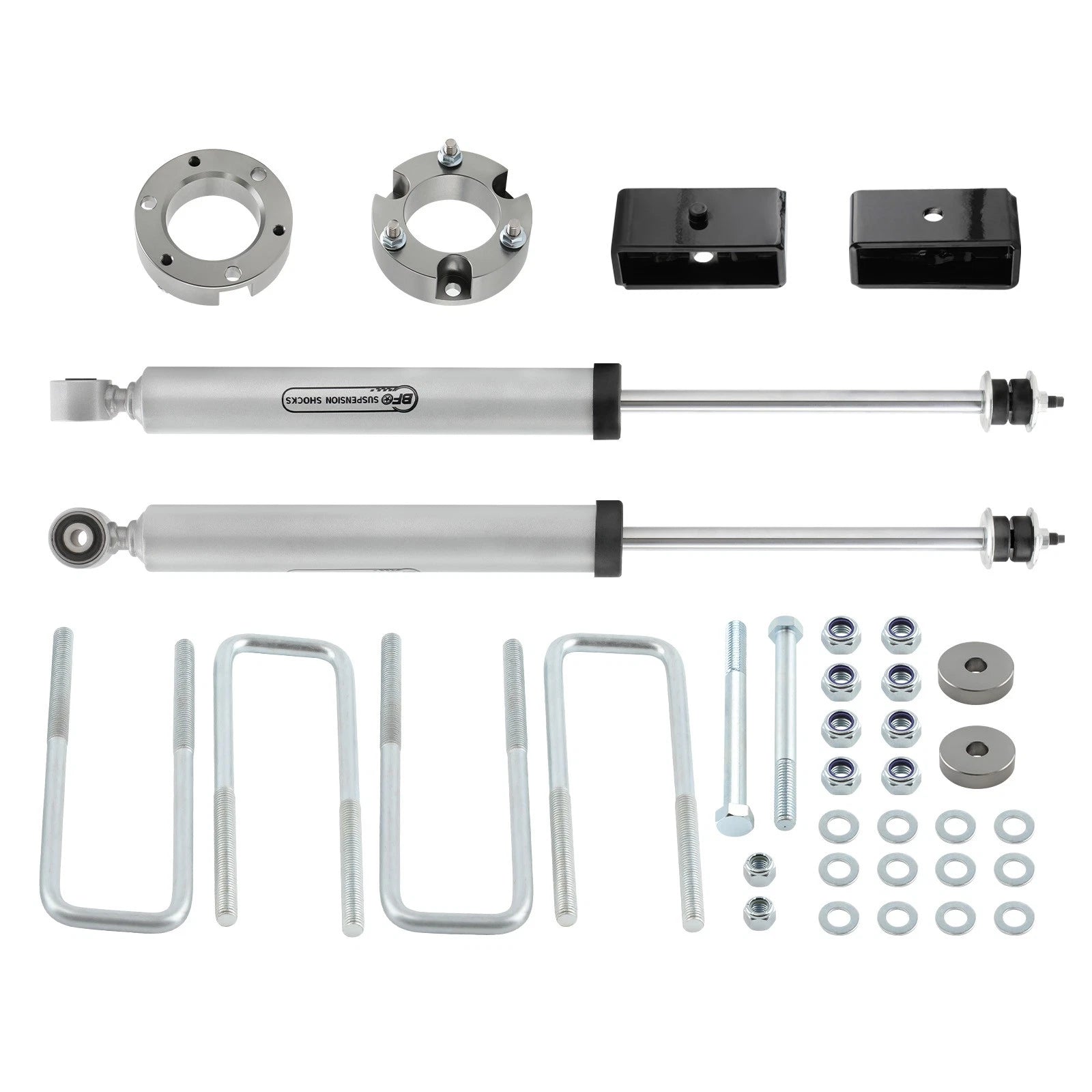 3 Inch Lift Kit for Toyota Tacoma 2WD 4WD (2005–2022) with Shocks & Hardware