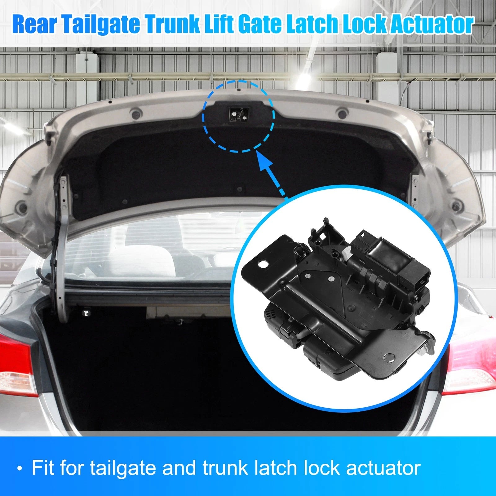 Rear Tailgate Trunk Latch Lock Actuator for BMW X3 (2016–2017) No.51247269544
