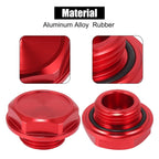 Red Aluminum Alloy Gas Engine Oil Filler Cap for Toyota Highlander 