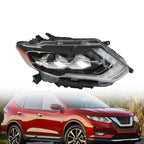 LED Passenger Headlight Assembly for Nissan Rogue SL SL Hybrid (2017–2020)