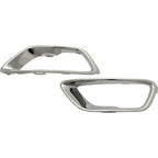 Car Fog Light Trim Chrome Left & Right for Grand Cherokee (2017-2021)