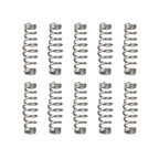 100Pcs Fish Hook Spring Bait Feeder Trap Accessories for Fishing Tackle