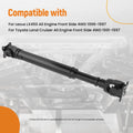Drive Shaft Assembly Front for Toyota Land Cruiser (1991–1997) Lexus LX450 (1996–1997) 4WD