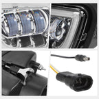 Chrome Housing Headlight Set for Honda Civic Sedan (2006–2011)