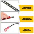 Universal White Under Hood LED Panel Light Kit (Fits Any Vehicle)