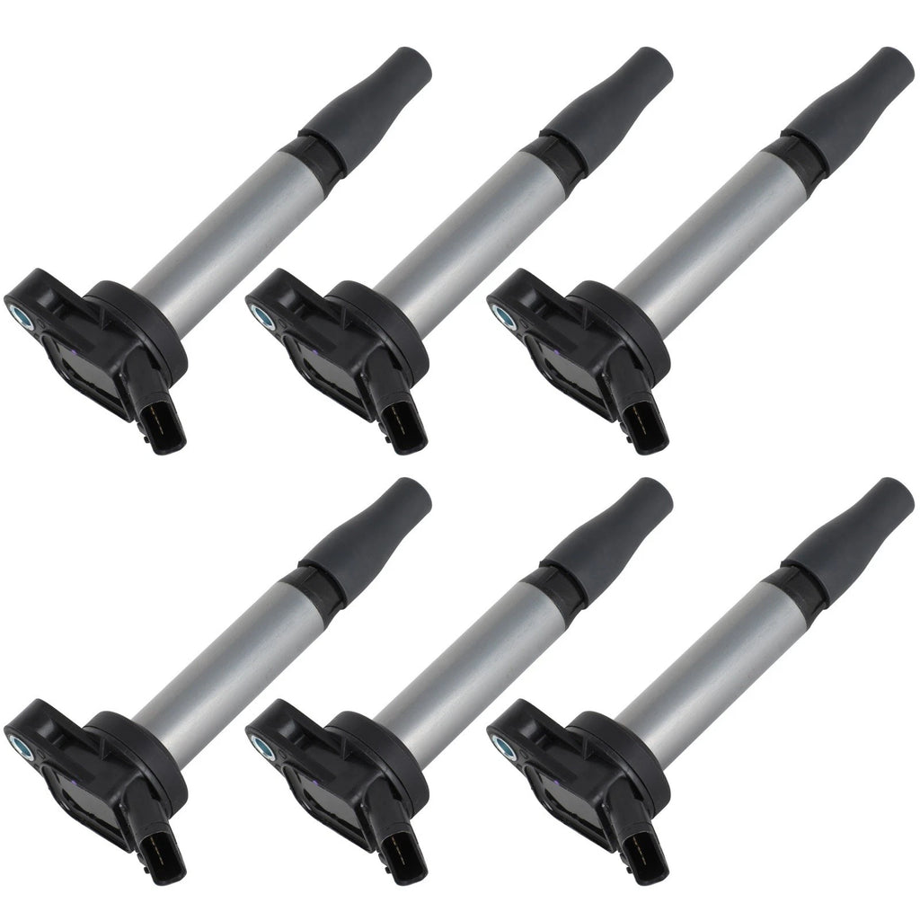 Set of 6 Ignition Coils for Toyota Tacoma V6 3.5L, 2.7L (2016–2020)