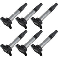 Set of 6 Ignition Coils for Toyota Tacoma V6 3.5L, 2.7L (2016–2020)
