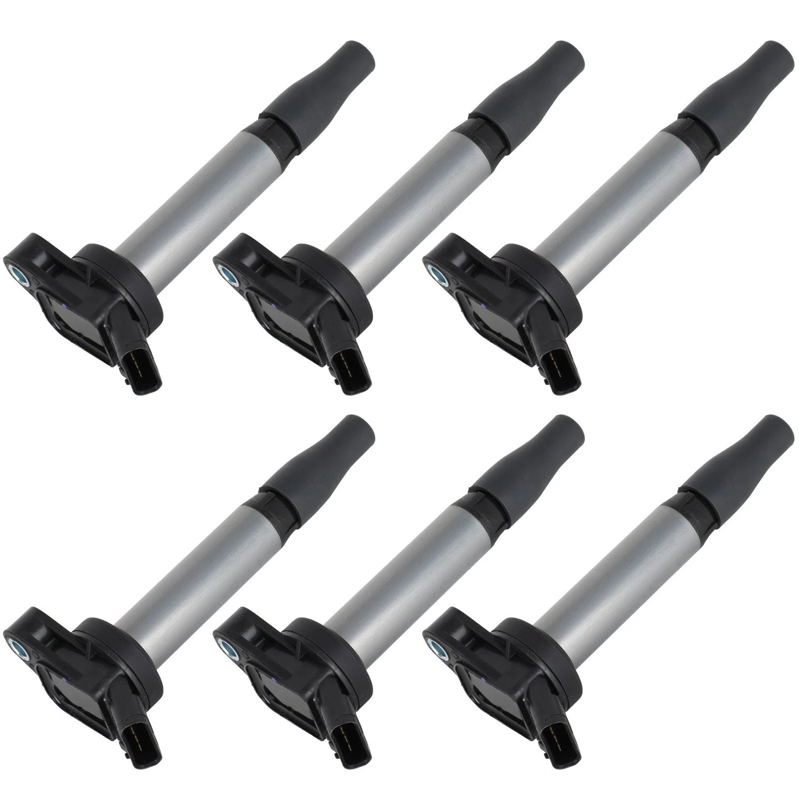 Set of 6 Ignition Coils for Toyota Tacoma V6 3.5L, 2.7L (2016–2020)
