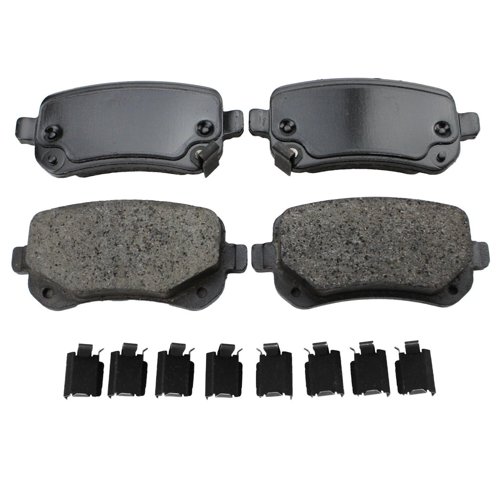 Set of 4 TRW Pro Rear Ceramic Brake Pads for Town & Country Grand Caravan (2008–2016)