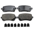 Set of 4 TRW Pro Rear Ceramic Brake Pads for Town & Country Grand Caravan (2008–2016)