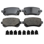 Set of 4 TRW Pro Rear Ceramic Brake Pads for Town & Country Grand Caravan (2008–2016)