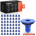 50Pcs 8mm Nylon Tail Light Grommet Clips for Honda 