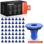 50Pcs 8mm Nylon Tail Light Grommet Clips for Honda 