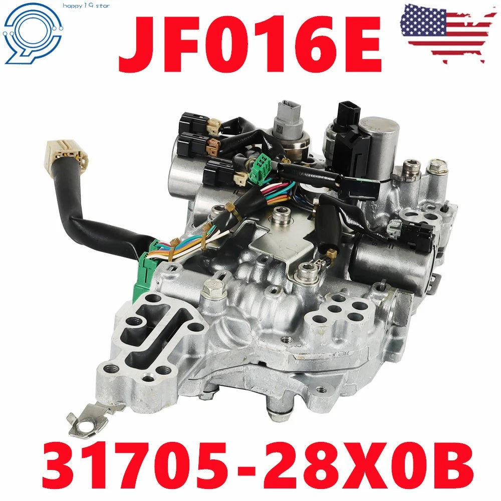 Transmission Control Valve Body with Solenoids for Nissan 2.5L 