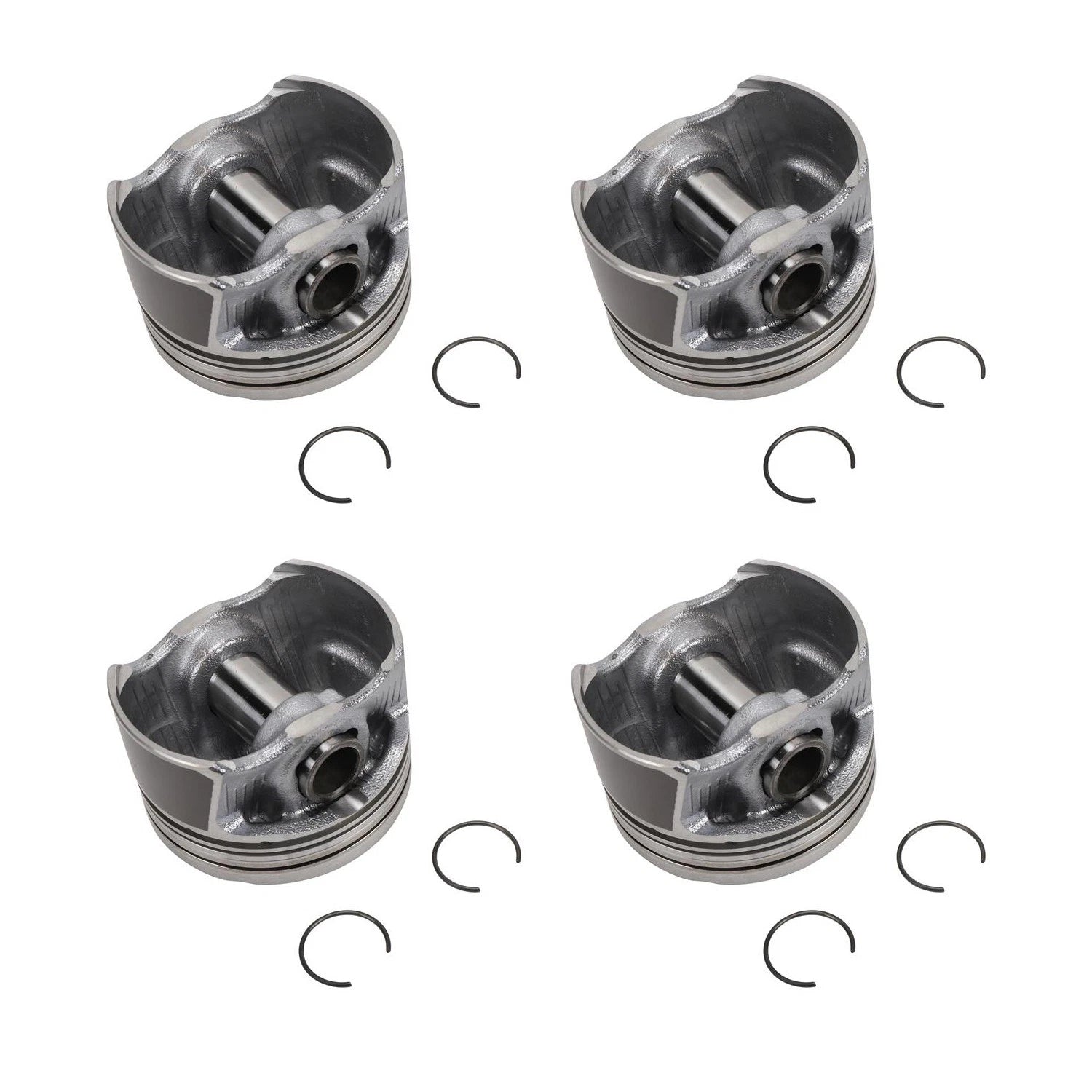 Set of 4 Engine Pistons for Buick Encore, Chevrolet Cruze, Trax (LE2)