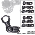 Adjustable Handlebar Stem for ZTTO Road MTB Bicycle (60° 31.8mm, 90/110/130mm)