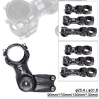 Adjustable Handlebar Stem for ZTTO Road MTB Bicycle (60° 31.8mm, 90/110/130mm)