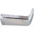 Bumper End Cap for Chevy Silverado 1500, GMC Sierra 1500 (2007–2013) Chrome