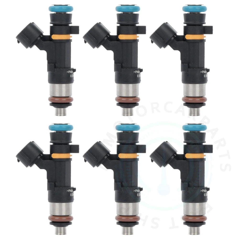 Set of 6 Fuel Injectors for Nissan Murano (2004–2007) 3.5L