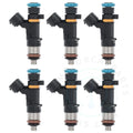 Set of 6 Fuel Injectors for Nissan Murano (2004–2007) 3.5L
