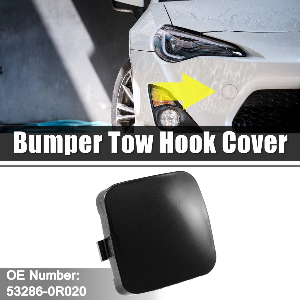 Tow Hook Cover Cap for Toyota Rav4 (2019–2023) Black