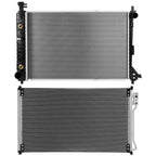 Aluminum Radiator & AC Condenser Cooling Kit for Ford Mustang (1998–2004)