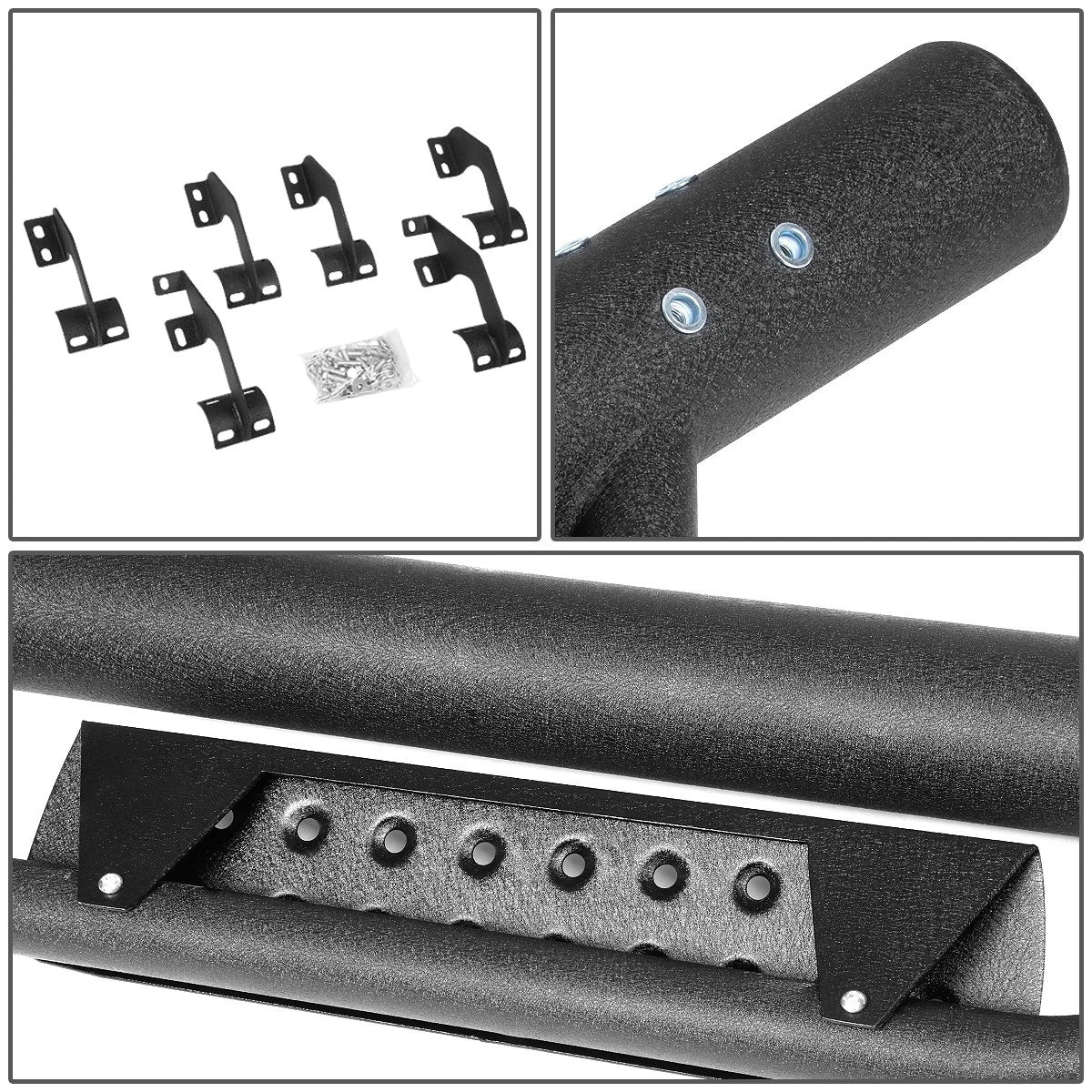 Steel Running Board Step Nerf Bar for Toyota Tacoma Double Cab (2005–2021)