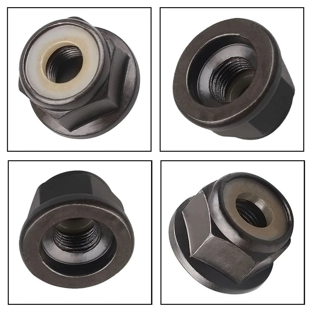 2 pcs Reverse Thread Collar Nut M10x1.0 Left Hand for Stihl FS36 (1990–2023)