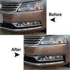 Bumper Spoiler Fog Light Frame Cover for VW Passat B7 (2011–2015)