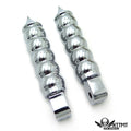 Chrome Calabash Footpegs for Yamaha Road Star Warrior (2002–2009)