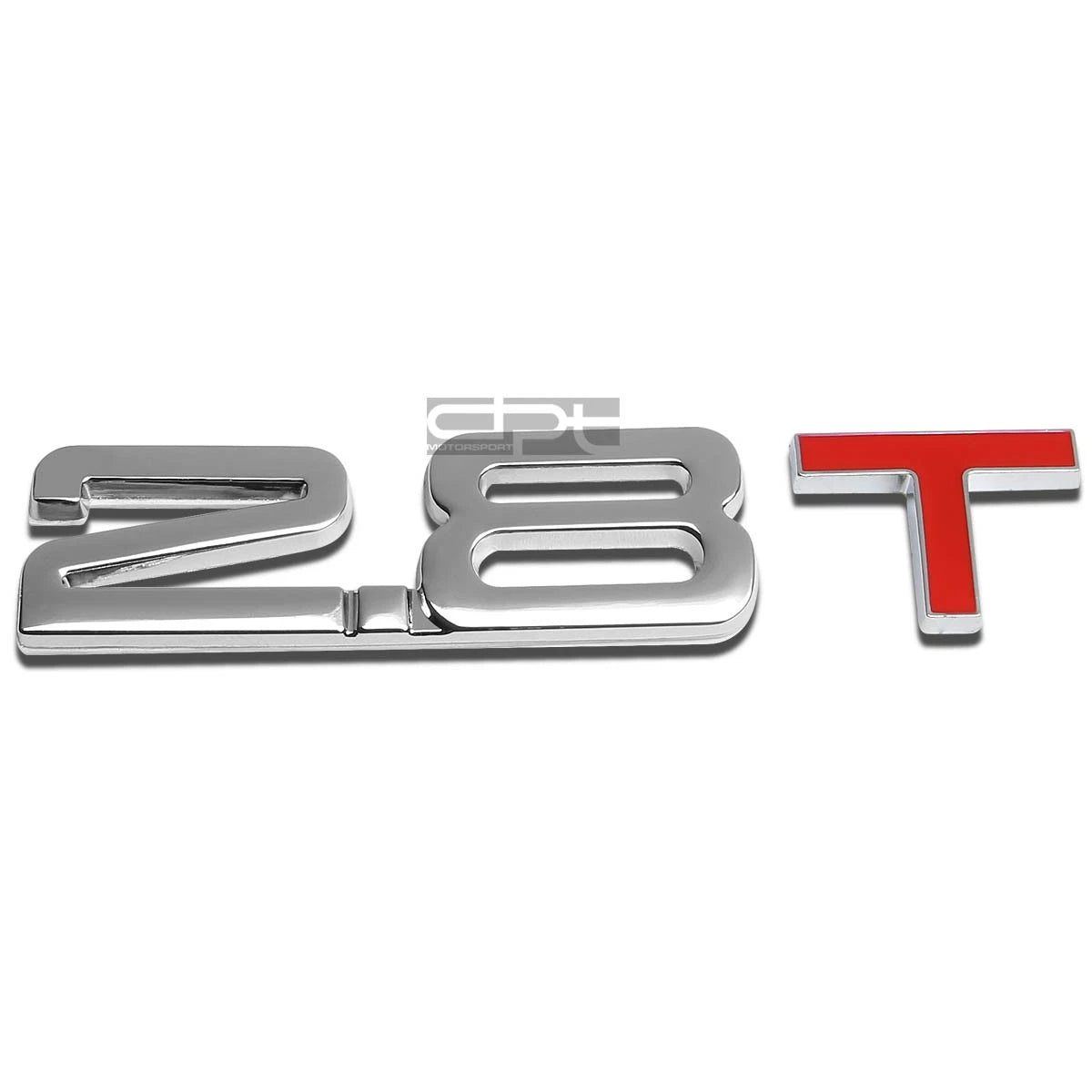 Polish Chrome Fender Emblem Badge for Audi 2.8T