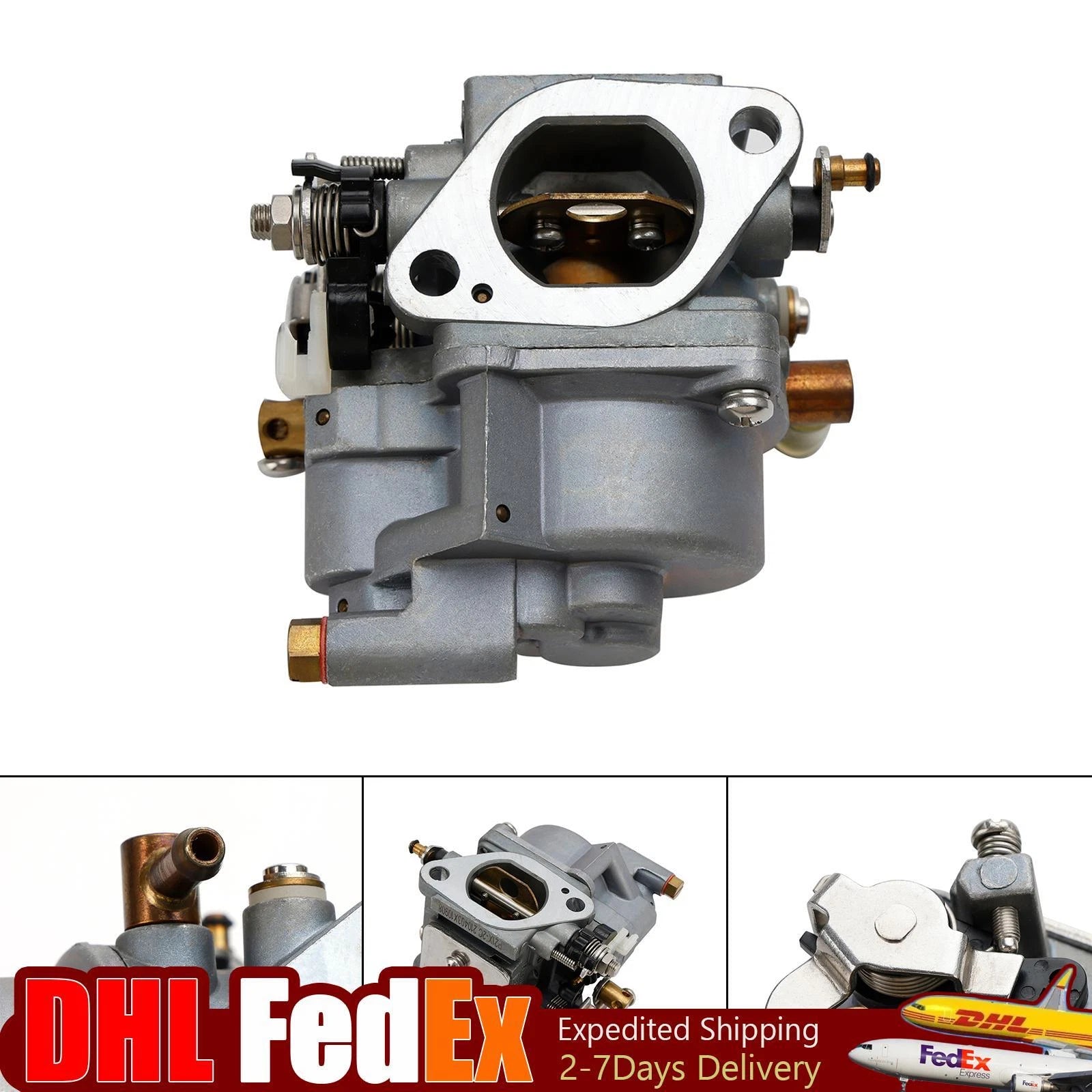Carburetor for Yamaha 4 Stroke 8HP 9.9HP F8M Outboard (68T-14301-11-00)