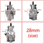 28mm Carburetor Carb for Keihin KOSO OKO PWK28 (ATV, Go Kart, Dirt Bike)