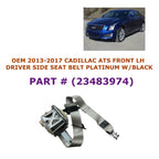 Front Left Seat Belt for Cadillac ATS (2013–2017) PLATINUM 23483974