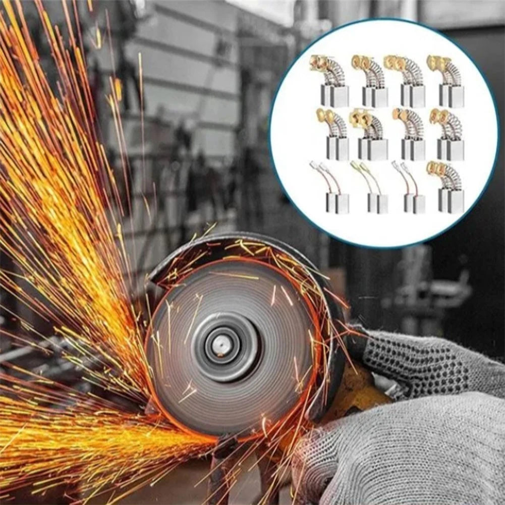 Electric Motor Carbon Brushes Set of 24 Replacement 12 Sizes