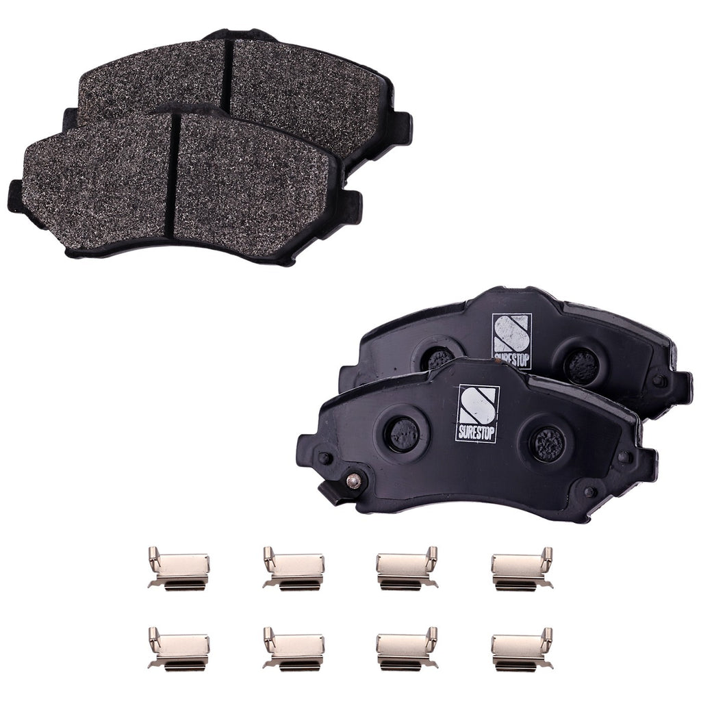 Brake Disc and Pad Kit for Dodge Grand Caravan (2008–2016)