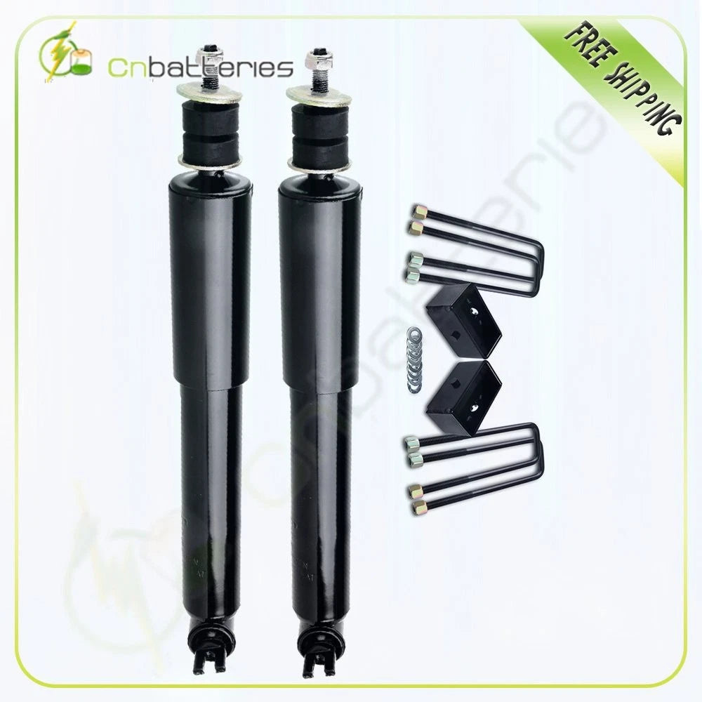 3" Rear Leveling Kit & Front Struts for Chevy Silverado Sierra 1500 (1999–2006)