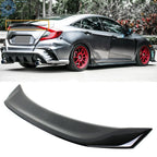 Highkick Duckbill Spoiler for Honda Civic (2016–2019) Glossy Black
